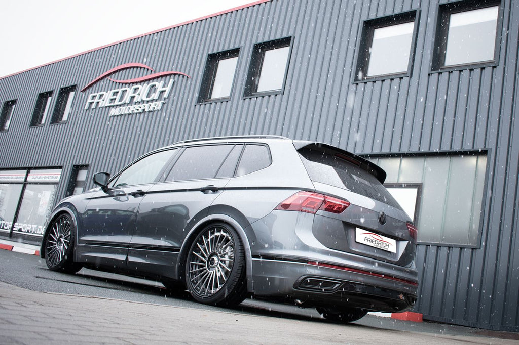 Friedrich Motorsport 76mm Duplex-Sportendschalldämpfer für VW Tiguan II (Bj. 12/2018-06/2020)