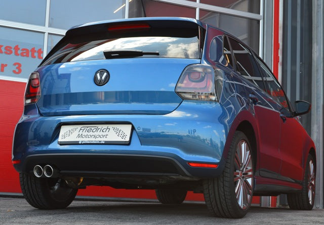 Friedrich Motorsport Sportendschalldämpfer für VW Polo 6R GT / GTI (Bj. 05/2010-03/2014)