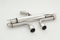 Friedrich Motorsport 3 Zoll (76mm) Duplex Sportendschalldämpfer für für Original R32 Heckschürze (Bj. 2004-2008)