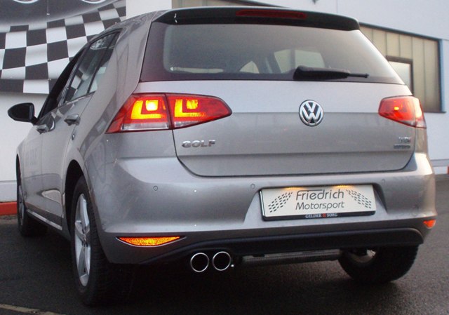 Friedrich Motorsport Sportendschalldämpfer für VW Golf VII (Bj. 08/2012-04/2014)