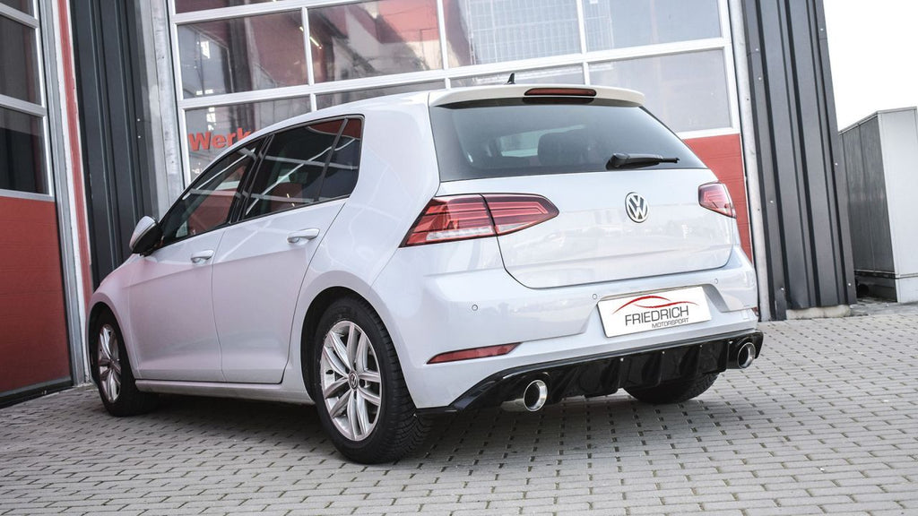 Friedrich Motorsport Duplex Sportendschalldämpfer für VW Golf VII (Bj. 03/2017)