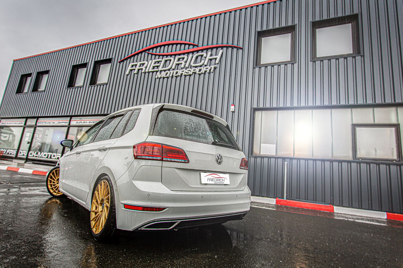 Friedrich Motorsport Sportendschalldämpfer für VW Golf VII (ab Bj. 03/2017)