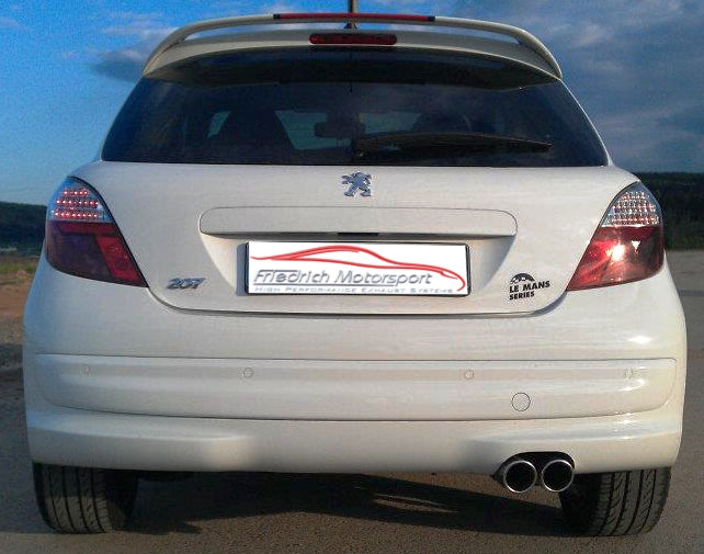 Friedrich Motorsport Sportendschalldämpfer für Peugeot 207 (Bj. 02/2006-05/2015)