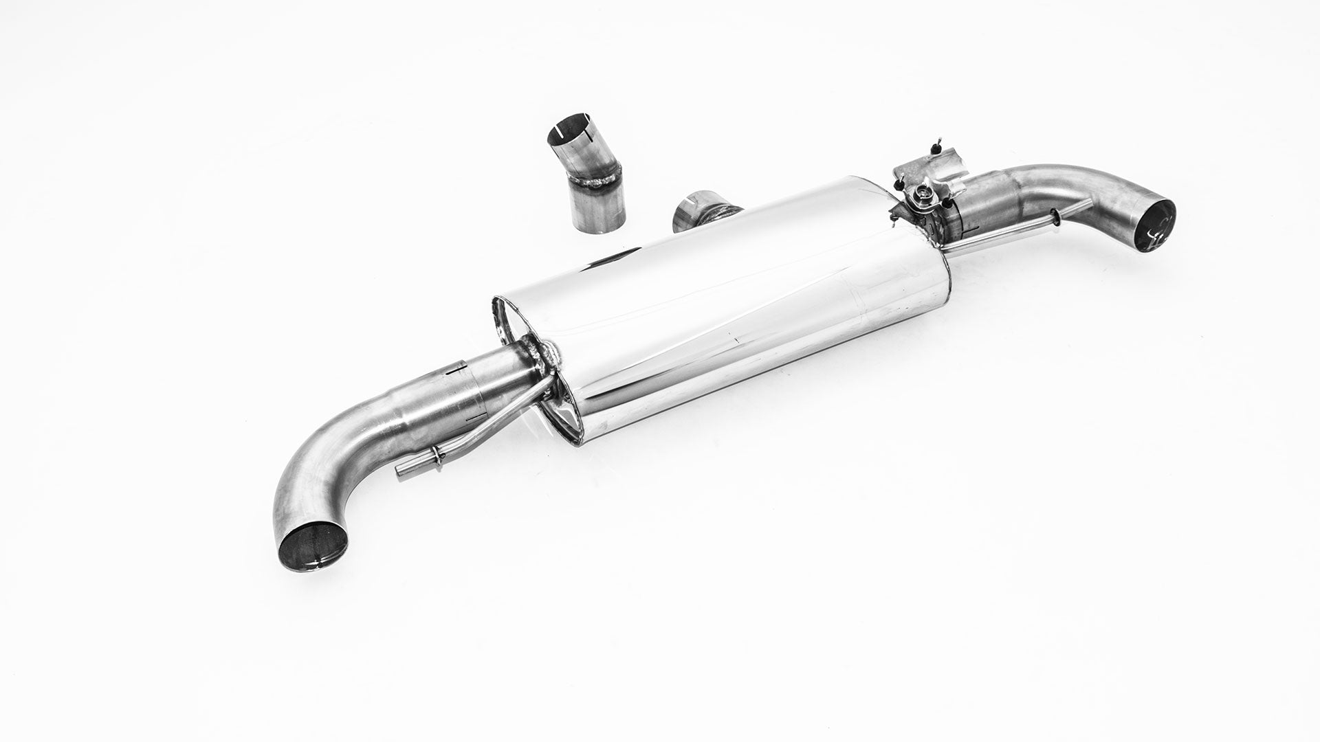Friedrich Motorsport 76mm Duplex-Sportendschalldämpfer für Mercedes W177 A-Klasse Frontantrieb & 4MATIC (Bj. 05/2018-10/2022)