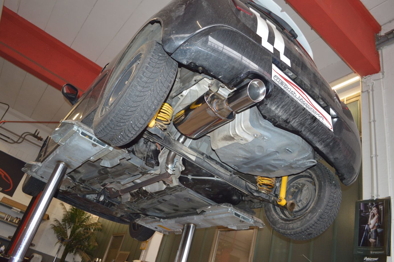 Friedrich Motorsport Sportendschalldämpfer für Renault Twingo II GT (Bj. 2007-2012)