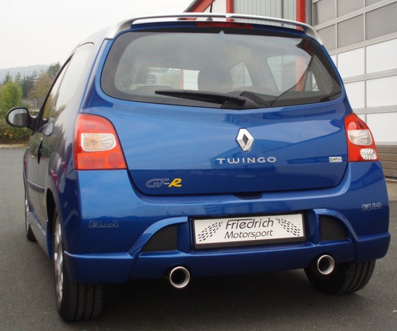 Friedrich Motorsport Duplex Sportendschalldämpfer für Renault Twingo II GT (Bj. 2007-2012)