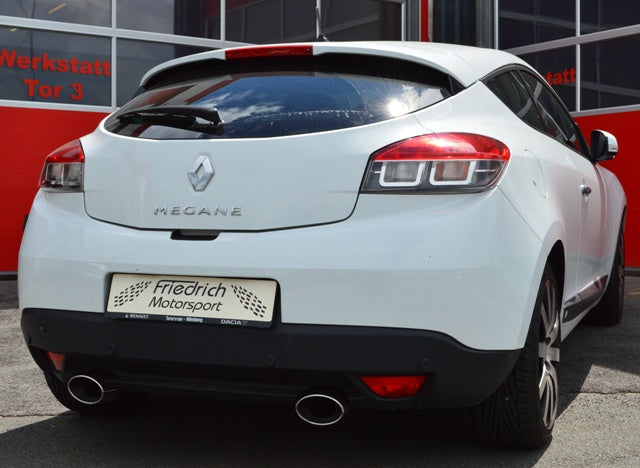 Friedrich Motorsport Duplex Sportendschalldämpfer für Renault Megane III (Typ Z) (ab Bj. 2008)