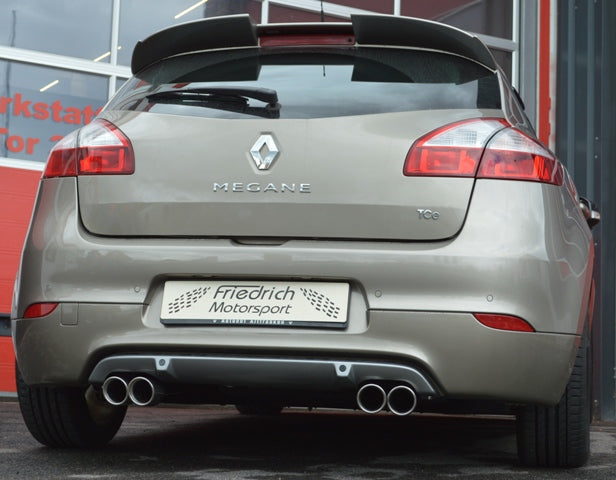Friedrich Motorsport Duplex Sportendschalldämpfer für Renault Megane III (Typ Z) (ab Bj. 2008)