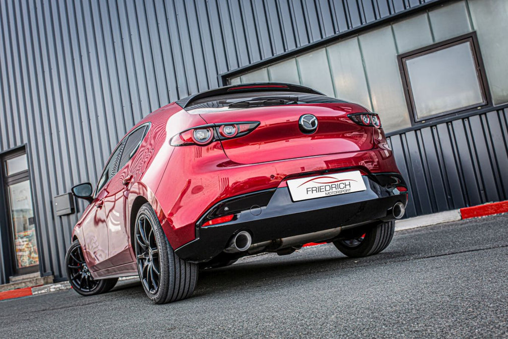 Friedrich Motorsport Duplex-Sportendschalldämpfer für Mazda 3 (BP) 5-Türer (ab Bj. 03/2019)