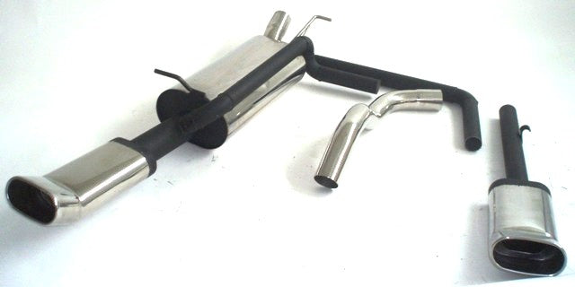 Friedrich Motorsport Duplex Sportendschalldämpfer für Seat Toledo 1M (Bj. 99-2004)