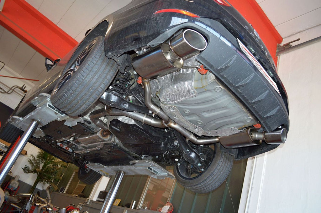 Friedrich Motorsport 76mm Duplex-Sportendschalldämpfer für Seat Leon 5F ST Cupra (ab Bj. 2014)