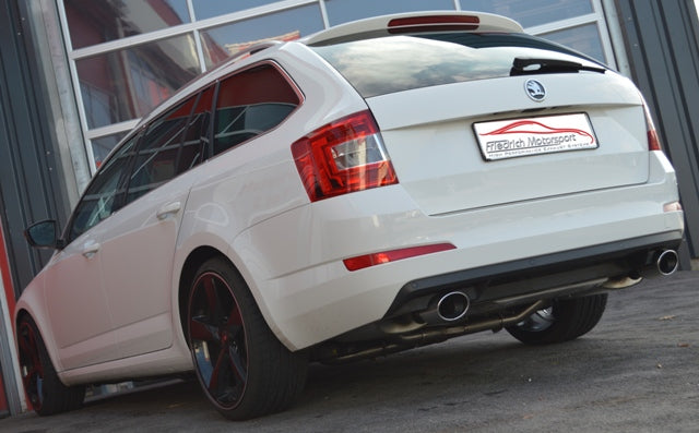 Friedrich Motorsport Duplex-Sportendschalldämpfer für auch für das Cupra-, Cupra R- und das Rieger-Heck lieferbar, bitte bei Bestellung mit angeben (ab Bj. 2013)