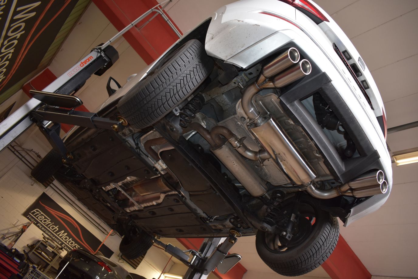 Friedrich Motorsport Duplex-Sportendschalldämpfer für Seat Ateca Frontantrieb inkl. FR (Bj. 04/2016-09/2018)