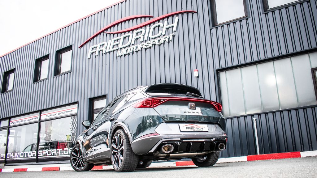 Friedrich Motorsport Duplex-Sportendschalldämpfer für Seat Cupra Formentor Frontantrieb (KM) (ab Bj. 01/2021)