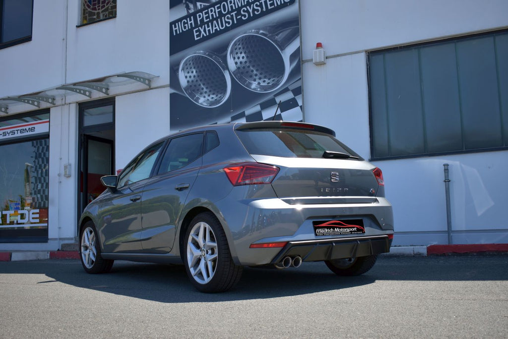 Friedrich Motorsport Sportendschalldämpfer für Seat Ibiza 6F (KJ) 5-Türer (ab Bj. 06/2017)