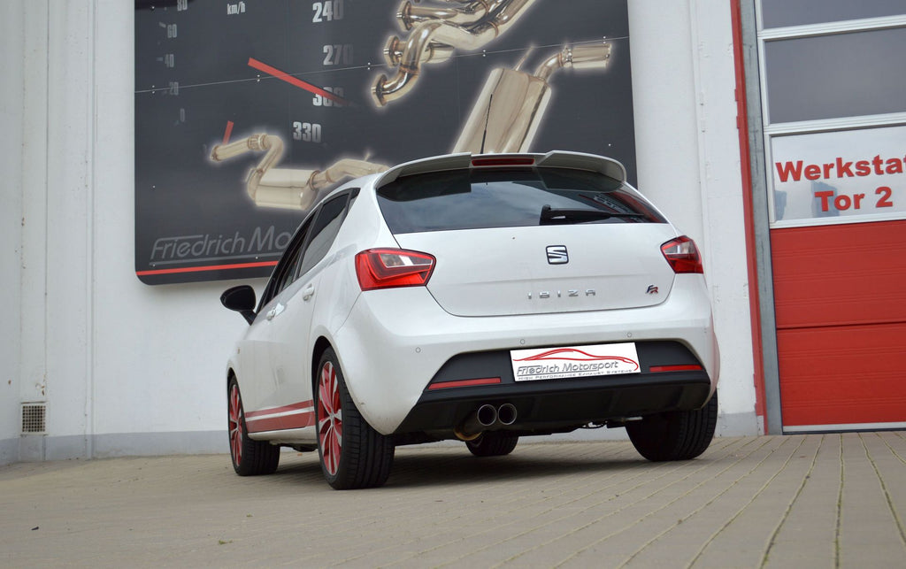 Friedrich Motorsport Sportendschalldämpfer für Seat Ibiza 6J Facelift / 6P (ab Bj. 05/2015)