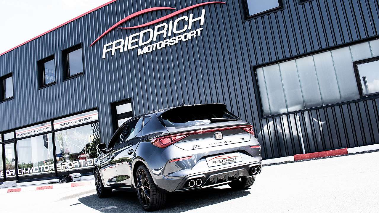 Friedrich Motorsport Duplex-Sportendschalldämpfer für Seat / Cupra Leon KL 04/2020-