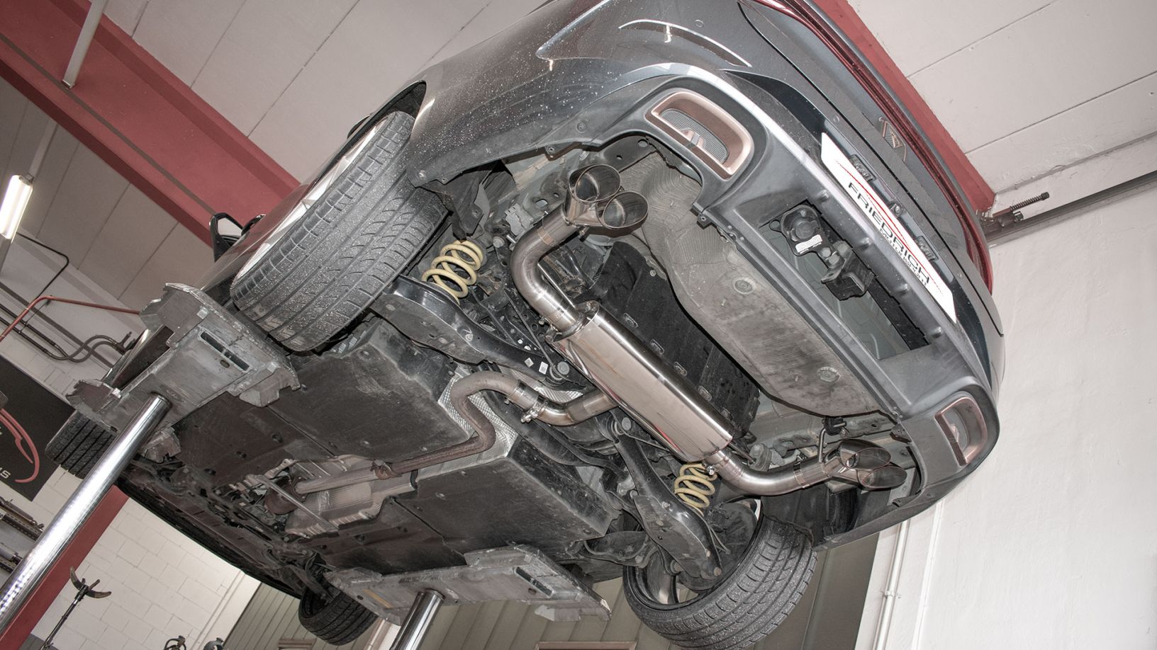Friedrich Motorsport Duplex Sportendschalldämpfer für Seat Leon KL ST Cupra (ab Bj. 10/2020)