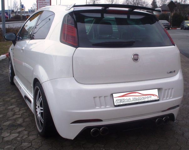 Friedrich Motorsport Duplex Sportendschalldämpfer für Fiat Grande Punto & Evo (ab Bj. 2006)