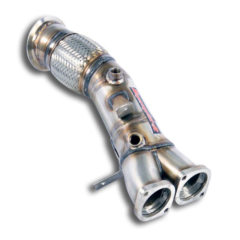 Supersprint Rohrsatz ab Turbolader (für Katalysator Ersatz) - Für N55 Motor für BMW 1er BMW E82 (2005–2015)