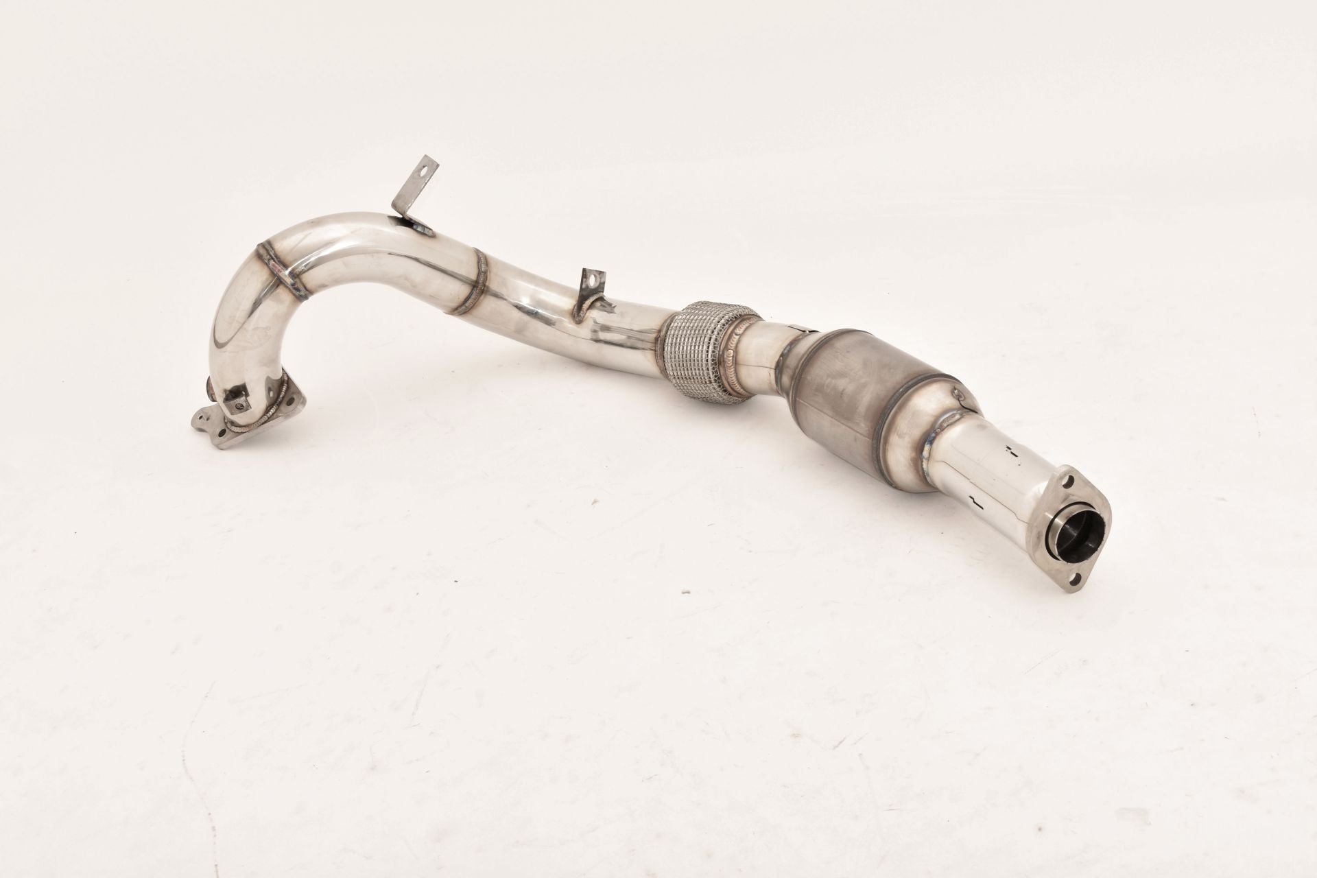 Friedrich Motorsport 76mm Downpipe mit 200 Zellen Sport-Kat. für Nissan Juke F15 Frontantrieb (ab Bj. 01/2015)
