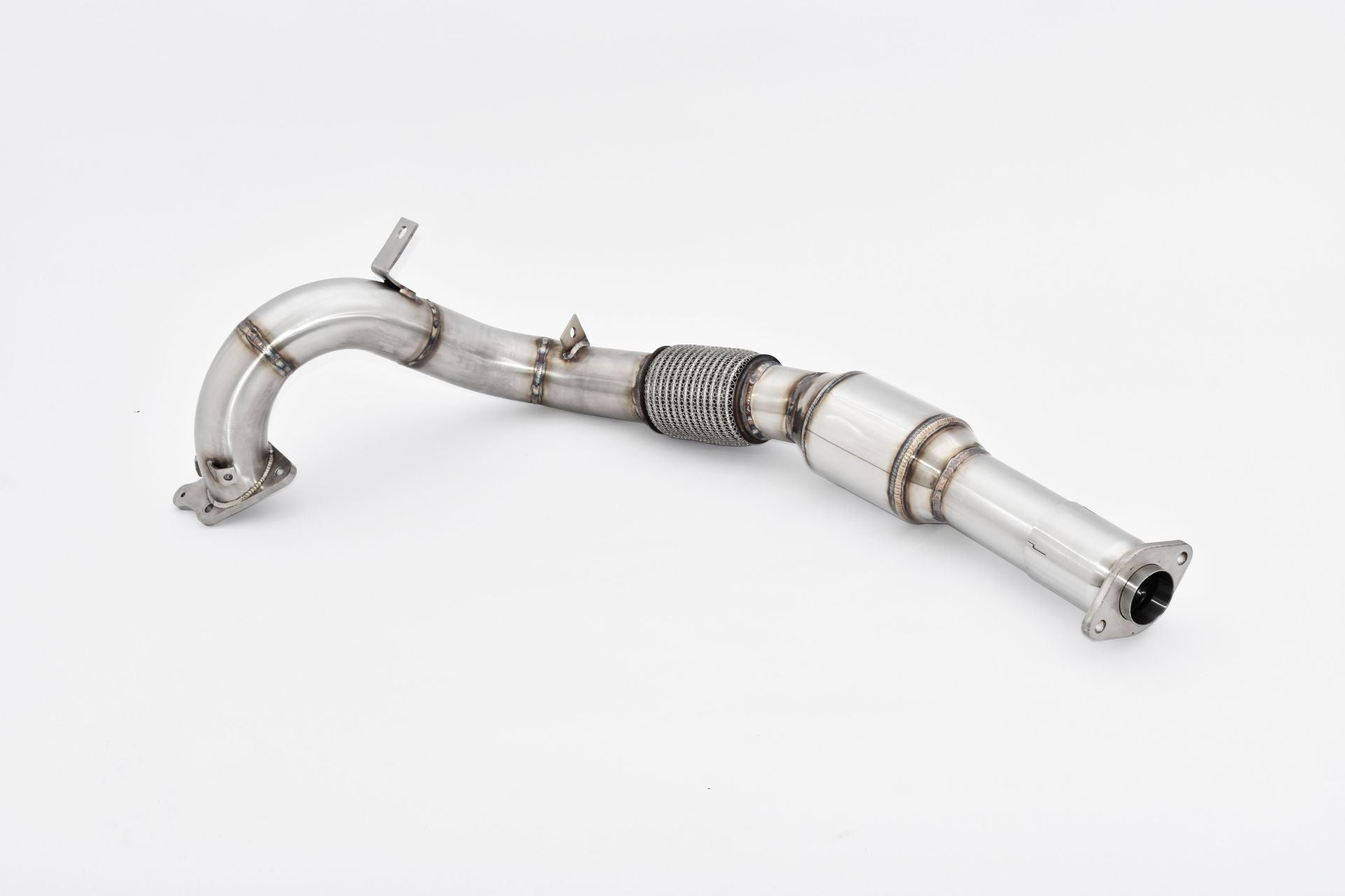 Friedrich Motorsport 76mm Downpipe mit 200 Zellen Sport-Kat. für Nissan Juke F15 Frontantrieb (ab Bj. 01/2015)