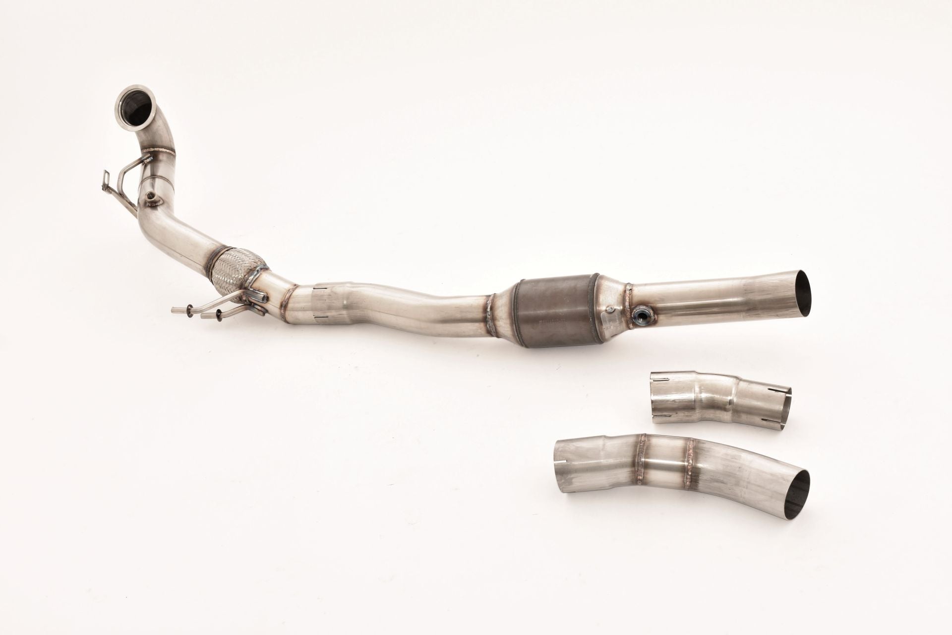 Friedrich Motorsport 76mm Downpipe mit Sport-Kat. für Audi TTS 8S Quattro (Bj. 07/2014-06/2018)