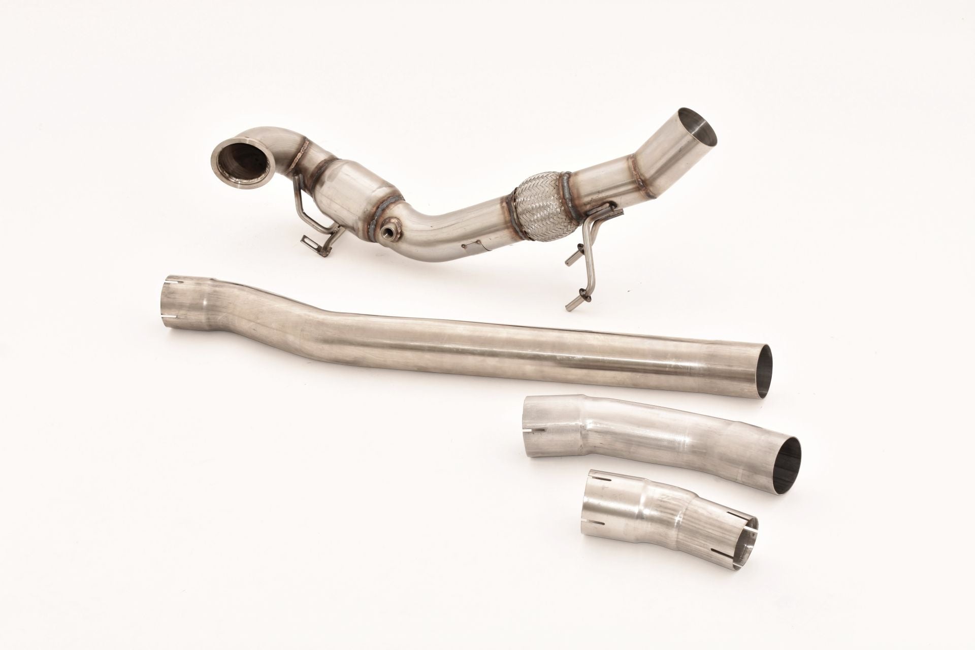 Friedrich Motorsport 76mm Downpipe mit Sport-Kat. für Audi TTS 8S Quattro (Bj. 07/2014-06/2018)