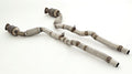Friedrich Motorsport 2x63.5mm Downpipe mit 200 Zellen Sport-Kat. für ersetzt die Haupt-Kats. und die Vorschalldämpfer / Euro 5 tauglich (Bj. 05/2004-2011)