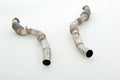 Friedrich Motorsport 2x76mm Downpipe mit 200 Zellen Sport-Kat. für Audi RS6 4F Quattro (Bj. 01/2008-12/2010)