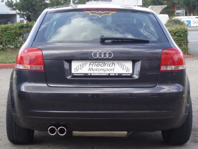 Friedrich Motorsport Gr.A Anlage für Audi A3 8P Frontantrieb (ab Bj. 2003)