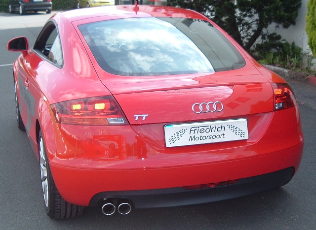 Friedrich Motorsport 76mm Anlage für Audi TT 8J Frontantrieb (Bj. 2006-03/2014)