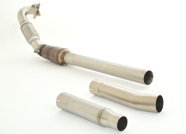 Friedrich Motorsport 76mm Downpipe mit 200 Zellen HJS Sport-Kat.