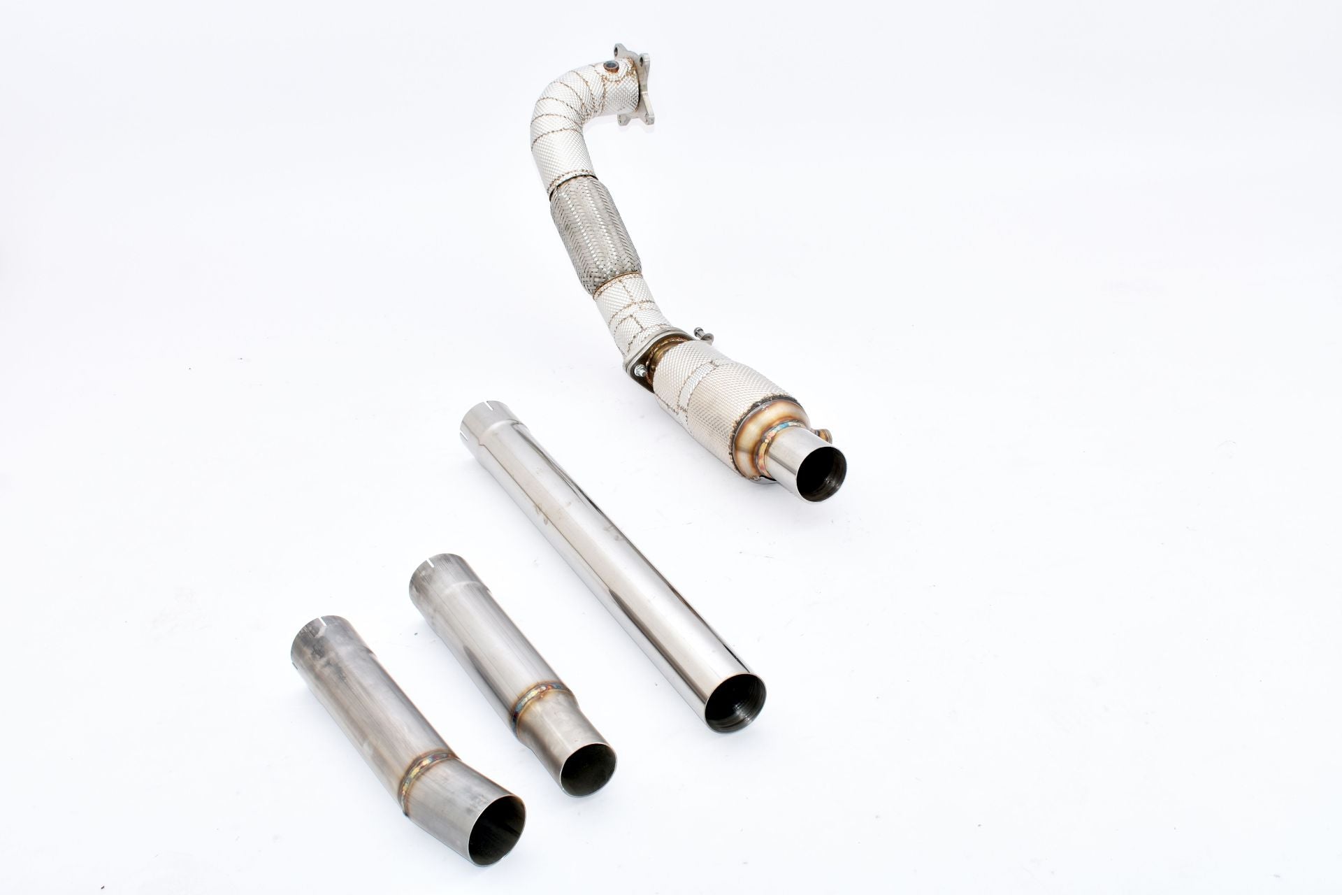 Friedrich Motorsport 76mm Downpipe mit 200 Zellen HJS Sport-Kat.