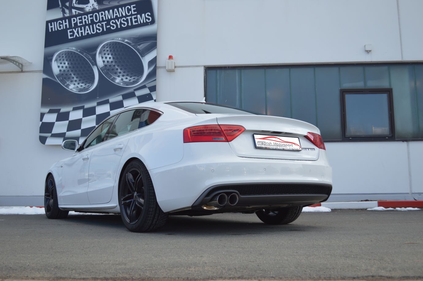 Friedrich Motorsport 76mm Anlage für Audi A5 B8 Sportback Frontantrieb (Bj. 09/2009-07/2011)