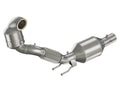 Friedrich Motorsport 76mm Downpipe mit 200 Zellen HJS Sport-Kat. & OPF für Audi A1 Sportback Typ GB (Bj. 11/2018-08/2020)
