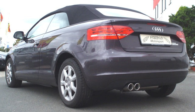 Friedrich Motorsport Gr.A Anlage für Audi A3 8P Cabrio Frontantrieb (ab Bj. 01/2008)