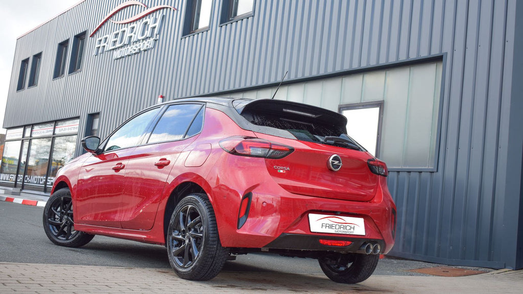 Friedrich Motorsport Gruppe A Anlage für Opel Corsa F inkl. GS-Line (ab Bj. 07/2019)