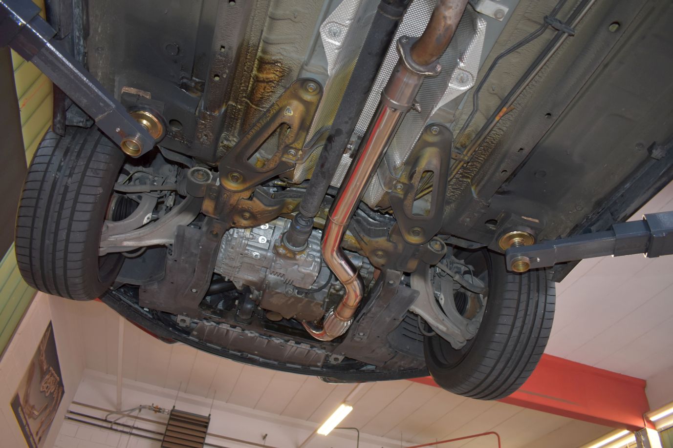 Friedrich Motorsport 76mm Downpipe mit 200 Zellen Sport-Kat. für Opel Insignia Stufenheck & Fließheck Allrad (ab Bj. 07/2008)