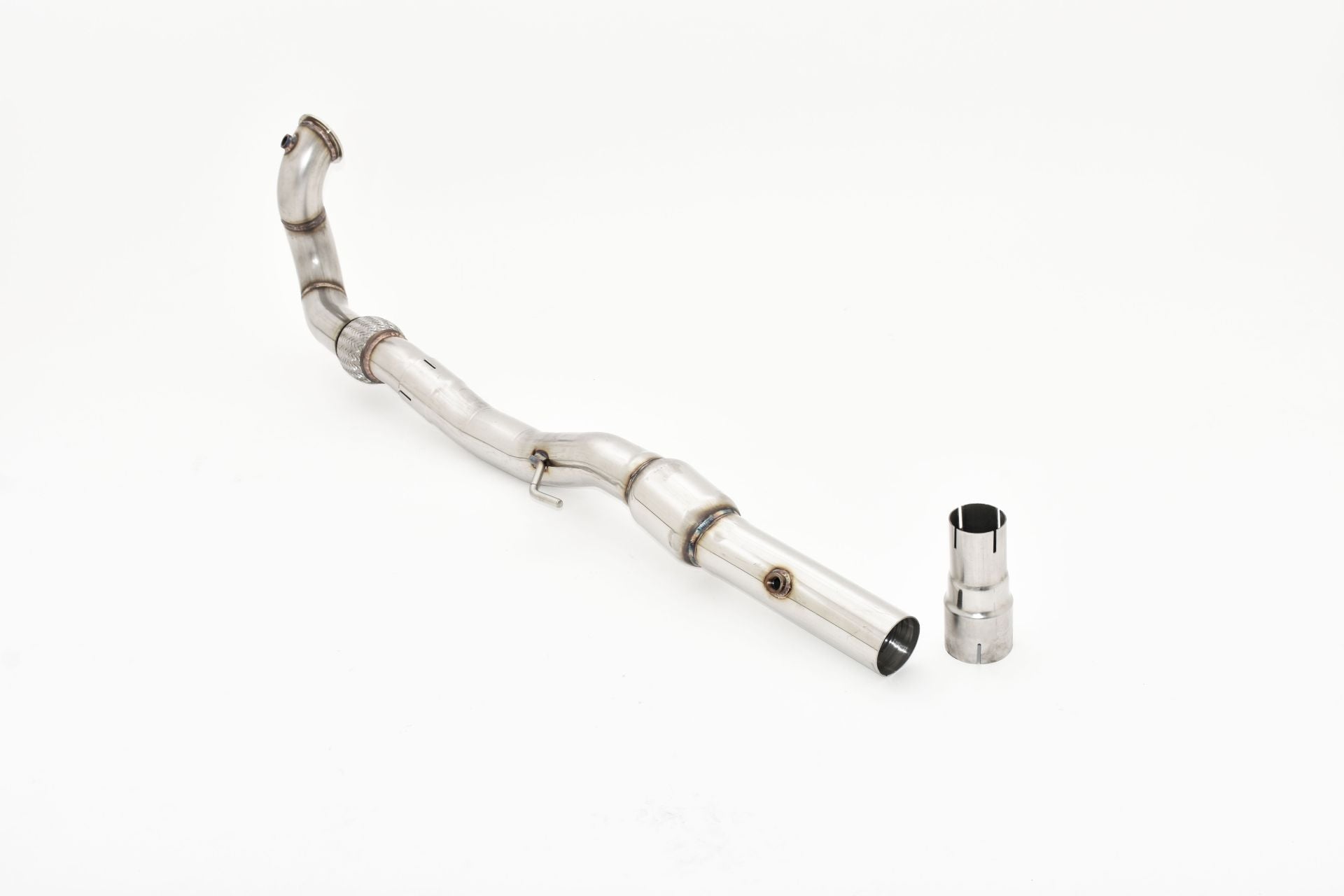 Friedrich Motorsport 76mm Downpipe mit 200 Zellen Sport-Kat. für ersetzt die Original-Kats. (ab Bj. 2007 - 1)