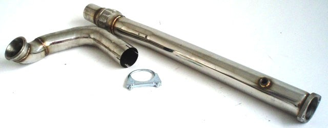 Friedrich Motorsport 3 Zoll (76mm) Downpipe für ersetzt Vorkat. und Hauptkat. (Bj. 98-2004)