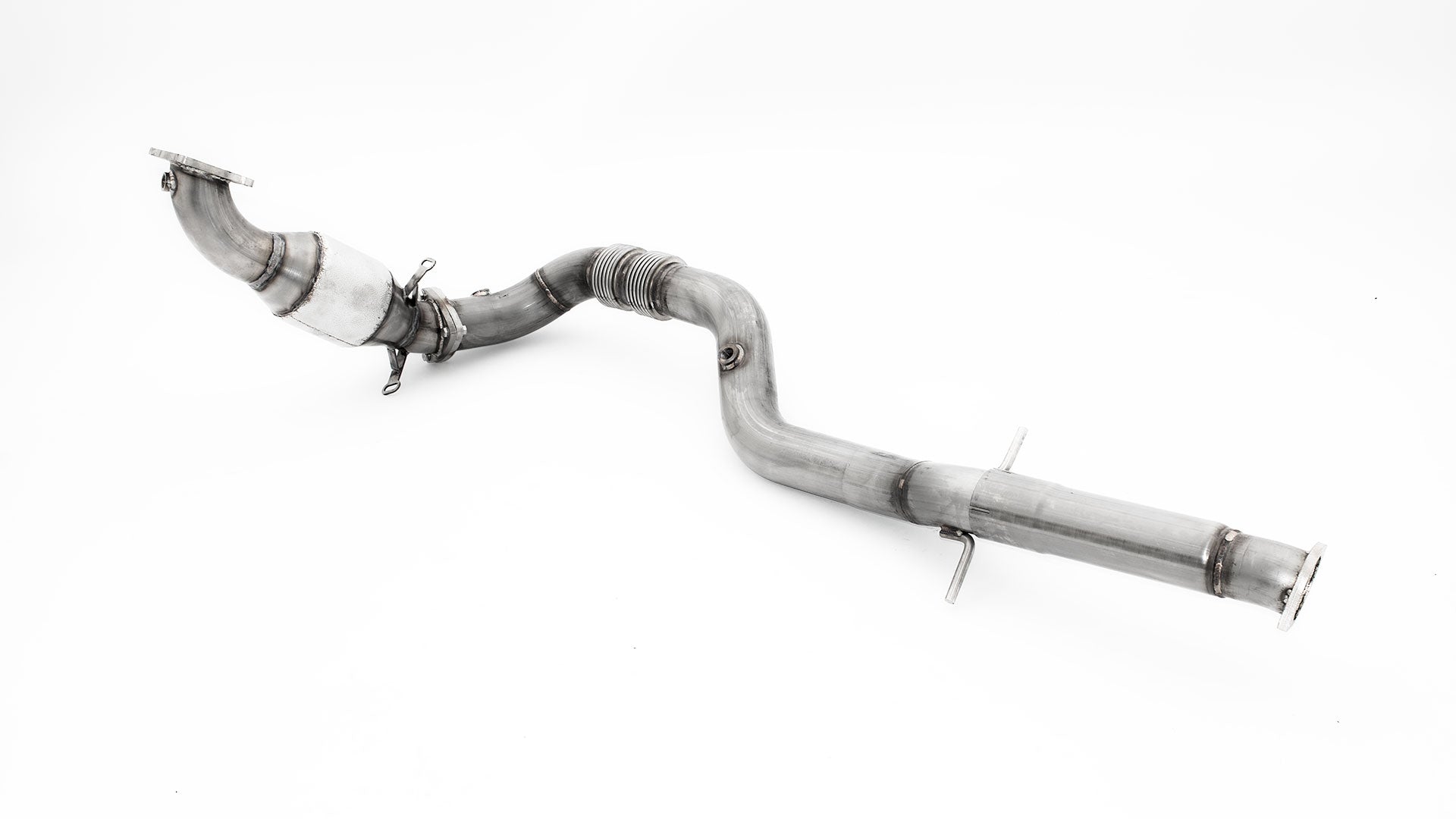 Friedrich Motorsport 76mm Downpipe mit 200 Zellen Sport-Kat. für Opel Astra J 5-Türer, GTC und Sportstourer (ab Bj. 12/2009)