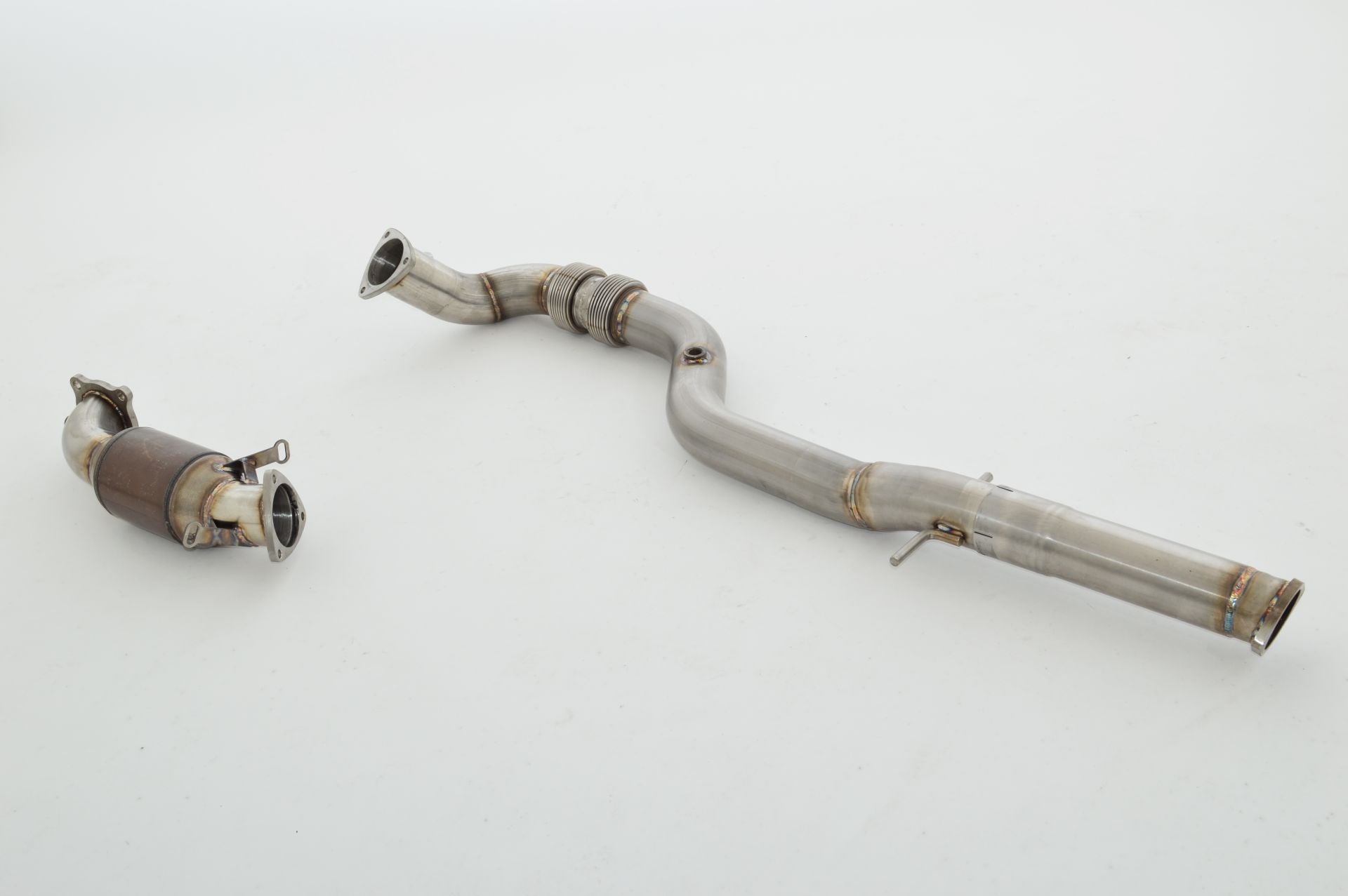 Friedrich Motorsport 76mm Downpipe mit 200 Zellen Sport-Kat. für Opel Astra J 5-Türer, GTC und Sportstourer (ab Bj. 12/2009)
