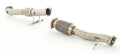 Friedrich Motorsport 76mm Downpipe mit 200 Zellen HJS Sport-Kat. für Ford Focus II DA3 ST (ab Bj. 2005)
