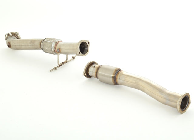 Friedrich Motorsport 3 Zoll (76mm) Downpipe mit Sport-Kat. für Ford Focus II DA3 ST (ab Bj. 2005)