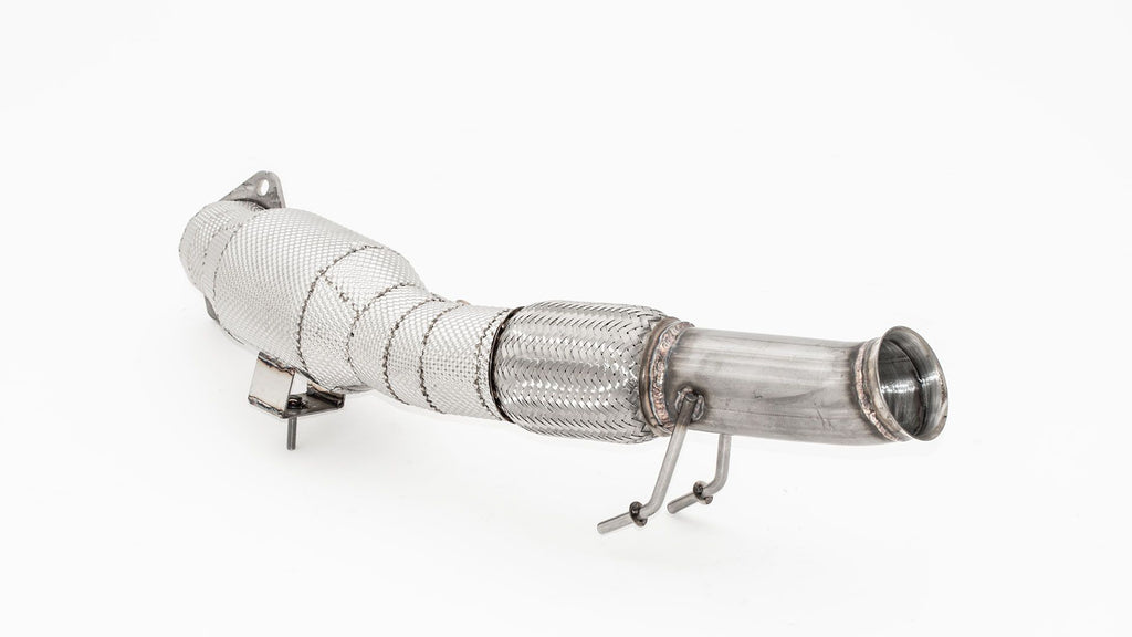 Friedrich Motorsport 76mm Downpipe mit 200 Zellen Sport-Kat. für Ford Focus III DYB RS (ab Bj. 01/2016)