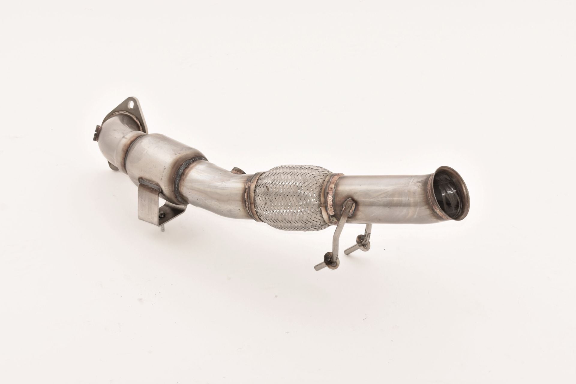 Friedrich Motorsport 76mm Downpipe mit 200 Zellen Sport-Kat. für Ford Focus III DYB RS (ab Bj. 01/2016)