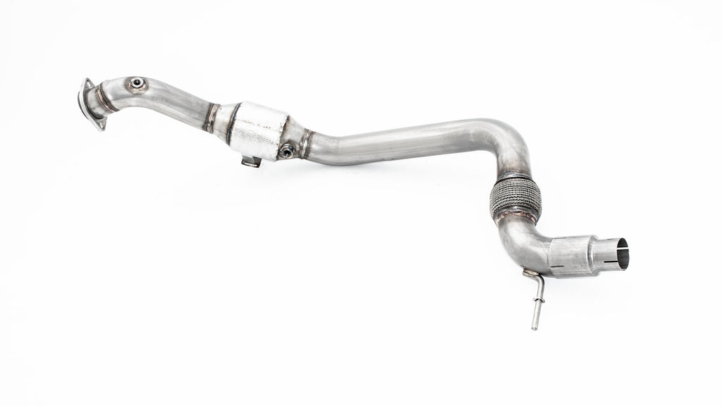 Friedrich Motorsport 76mm Downpipe mit 200 Zellen Sport-Kat. für Ford Mustang Coupe & Cabrio (ab Bj. 2014)