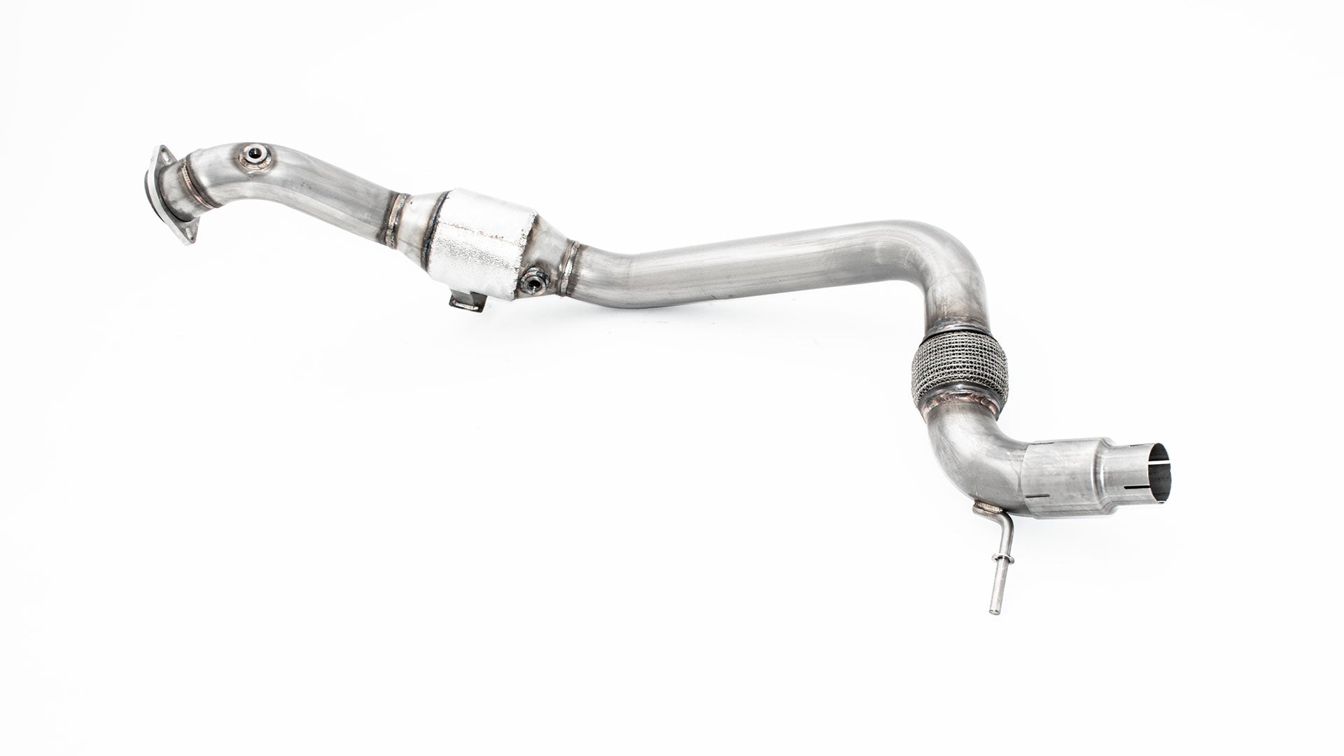 Friedrich Motorsport 76mm Downpipe mit 200 Zellen Sport-Kat. für Ford Mustang Coupe & Cabrio (ab Bj. 2014)