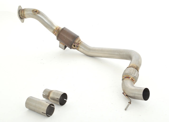 Friedrich Motorsport 76mm Downpipe mit Sport-Kat. für Ford Mustang Coupe & Cabrio (ab Bj. 2014)